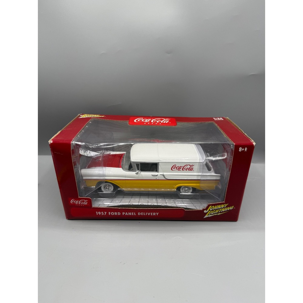 Johnny Lightning Coca Cola 1957 Ford Panel Delivery 1:24 Scale Diecast Truck NEW